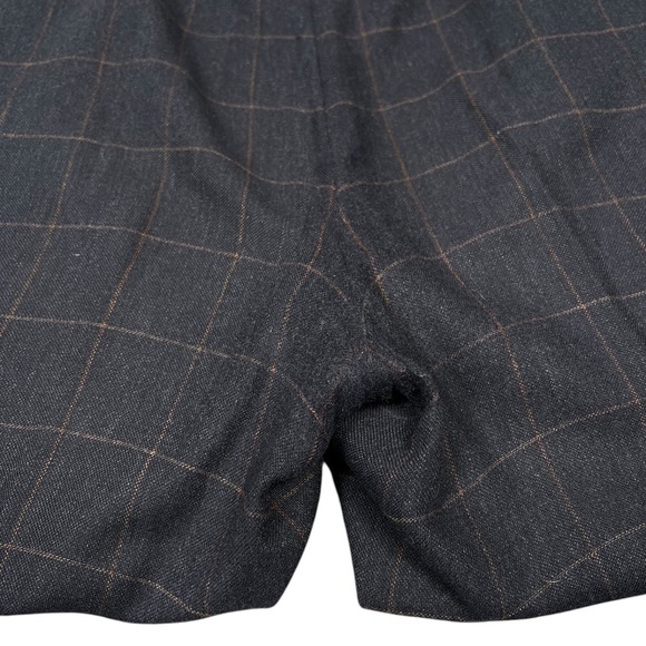 Bergdorf Goodman Cantarelli Suit Men Navy Blue Windowpane Cashmere 42R 38X30 - Picture 12 of 12